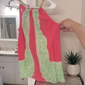 Lilly Pulitzer silk top